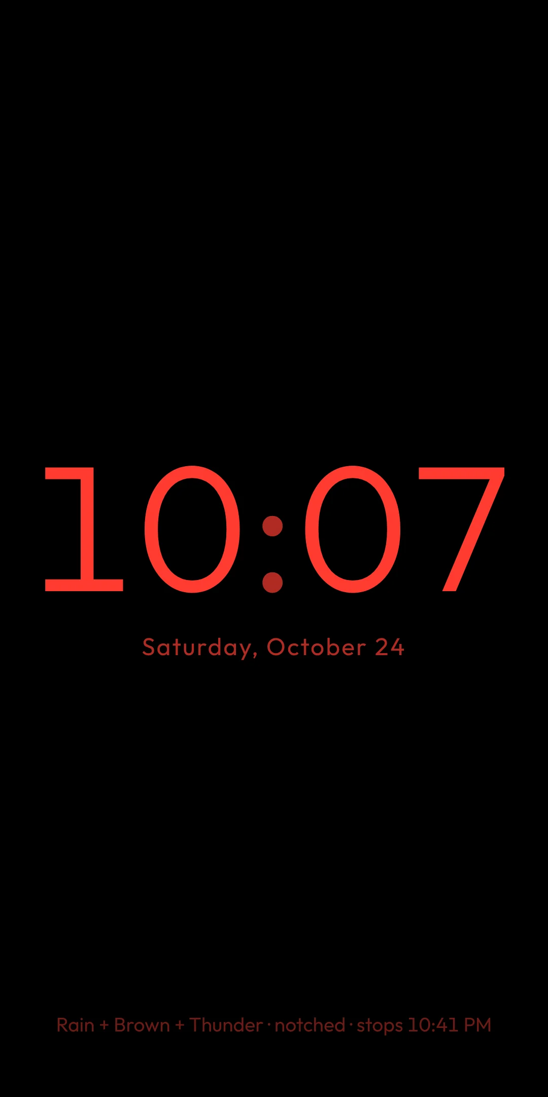 Bedside clock