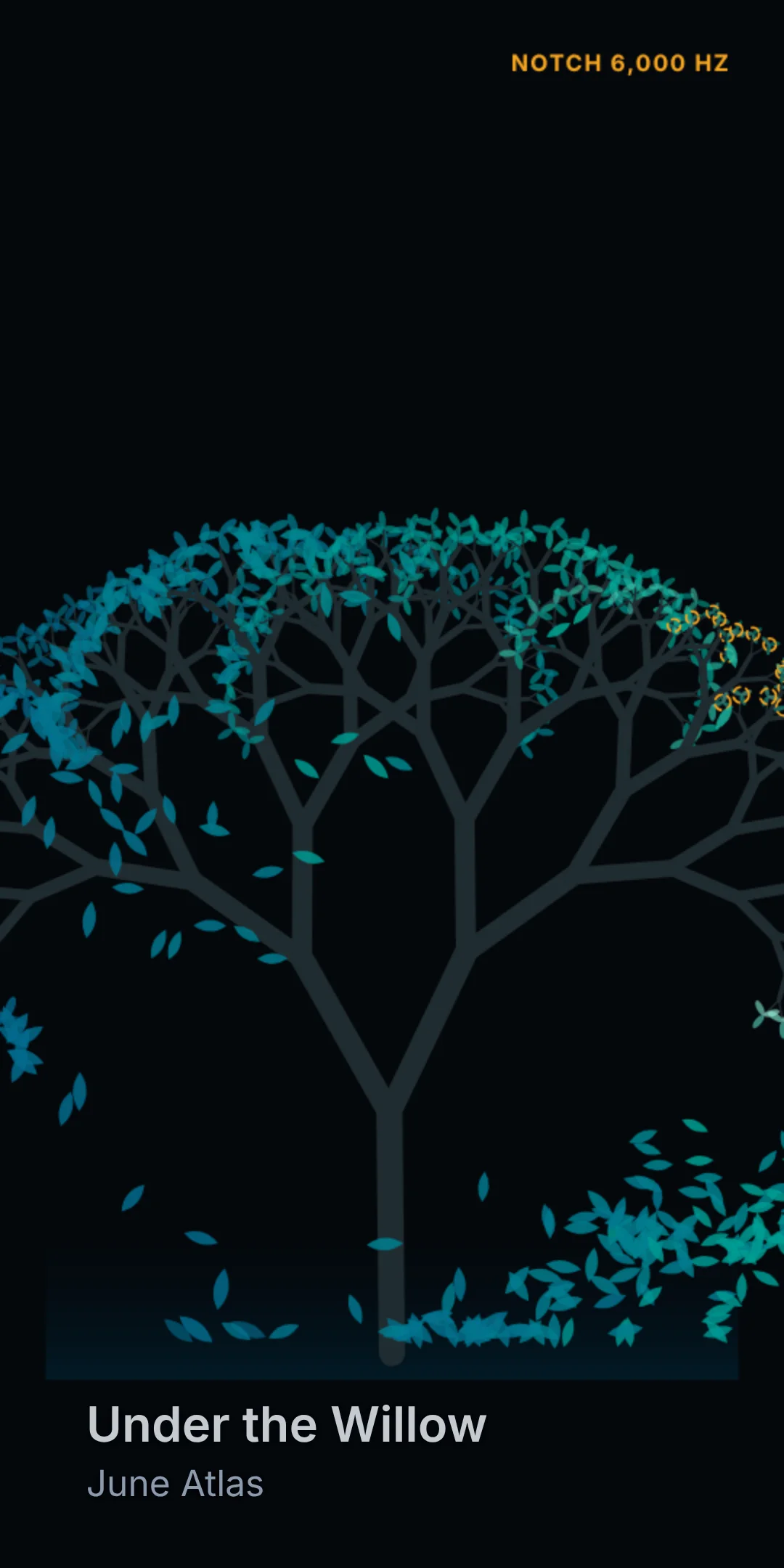 A tree that sways with the music